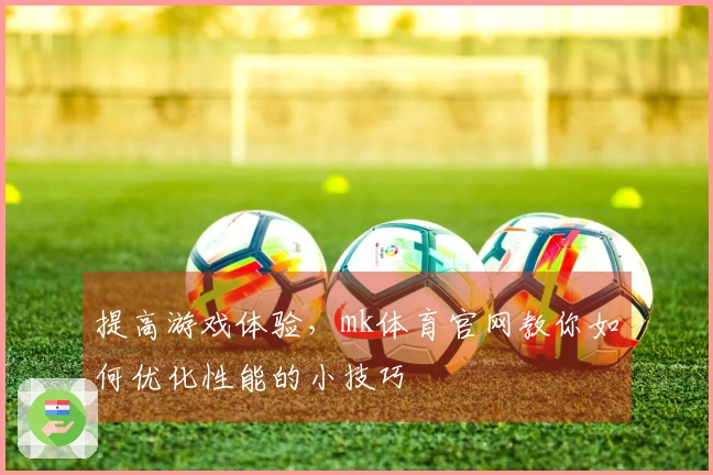 提高游戏体验，mk体育官网教你如何优化性能的小技巧